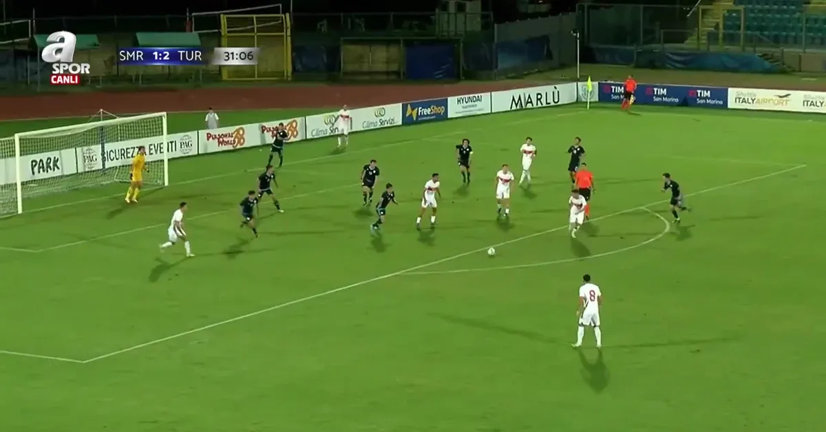 GOL | San Marino 1 - 3 Türkiye