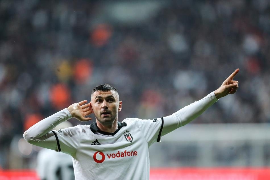 Beşiktaş - Başakşehir maçından kareler