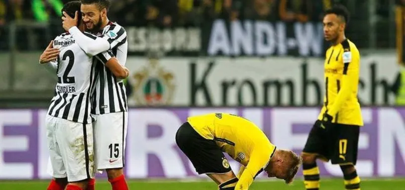 Borussia Dortmund, Eintracht Frankfurt'a kaybetti