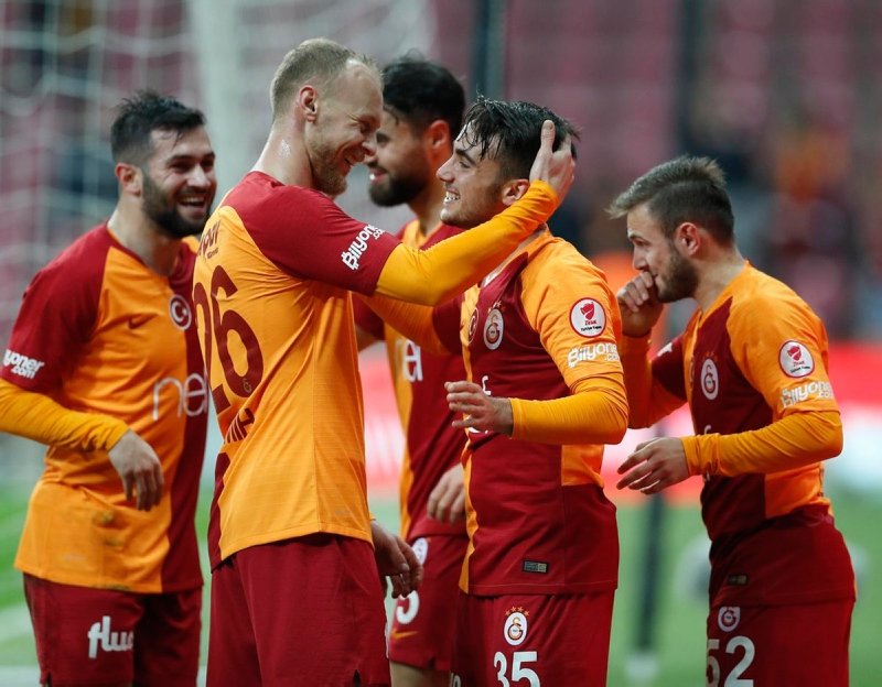 Galatasaray - Boluspor maçından kareler