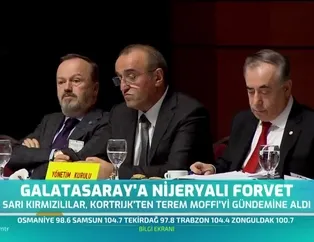 Galatasaray'a Nijeryalı forvet