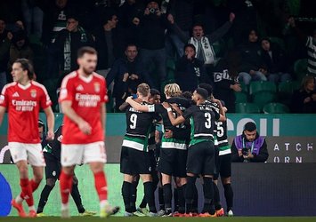 Sporting, Benfica'yı devirerek liderliği aldı!