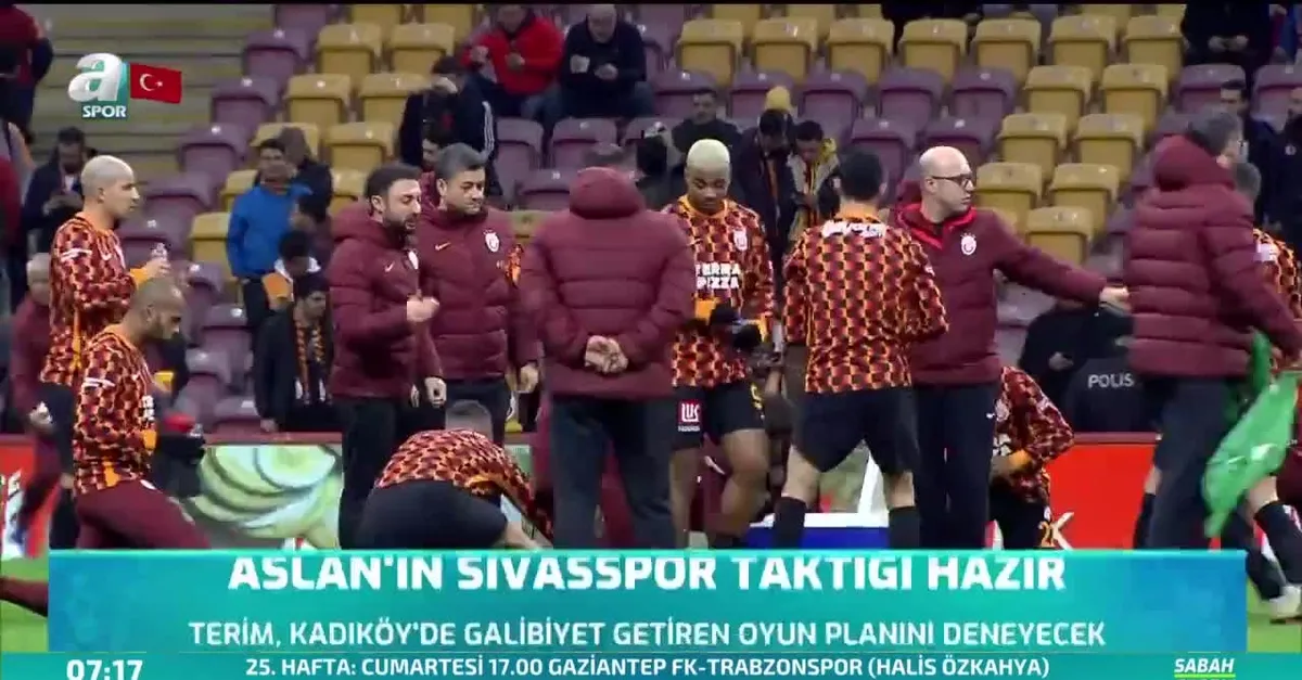 Galatasaray'ın Sivasspor taktiği hazır