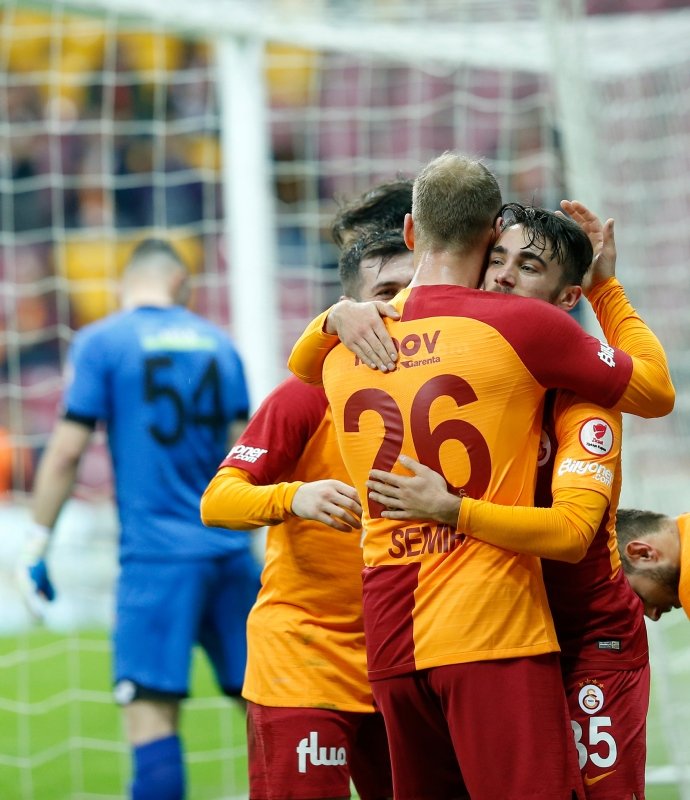 Galatasaray - Boluspor maçından kareler