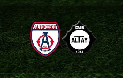Altınordu - Altay maçı ne zaman? Saat kaçta? Hangi kanalda? Şifresiz mi?