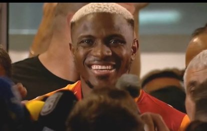 Galatasaray’ın anlaşmaya vardığı Victor Osimhen İstanbul’a geldi!