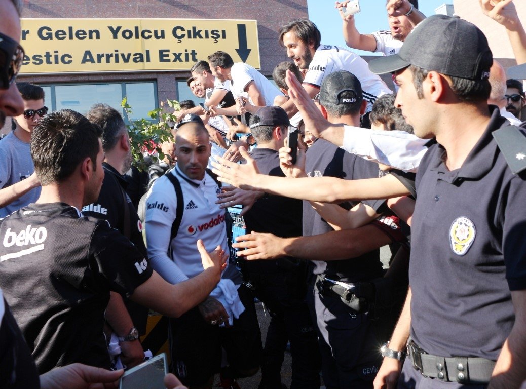 Beşiktaş’a Gaziantep’te coşkulu karşılama
