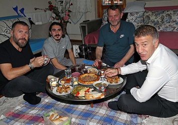 Ahmet Ağaoğlu'ndan Abdülkadir Ömür'e ev ziyareti