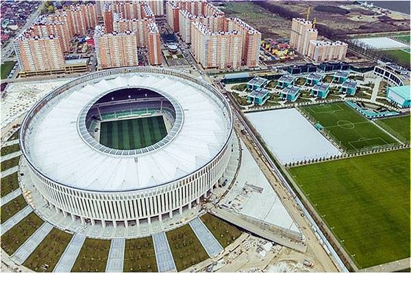 Dünyanın en lüks stadını Türkler yaptı