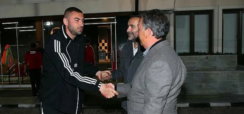 Ahmet Nur Çebi'den takıma moral ziyareti