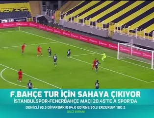 Fenerbahçe tur için sahada