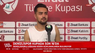 Abdülkadir Sünger Galatasaray - Denizlispor maçı sonrası konuştu! "Penaltılarda aldık dedim"