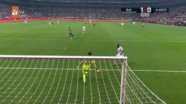 GOL | Beşiktaş 1-0 Ankaragücü