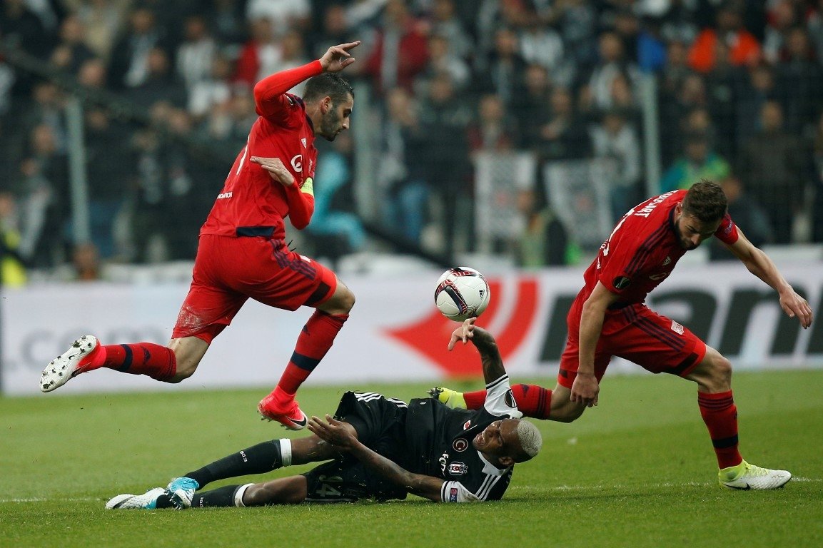 Beşiktaş - O.Lyon maçından kareler
