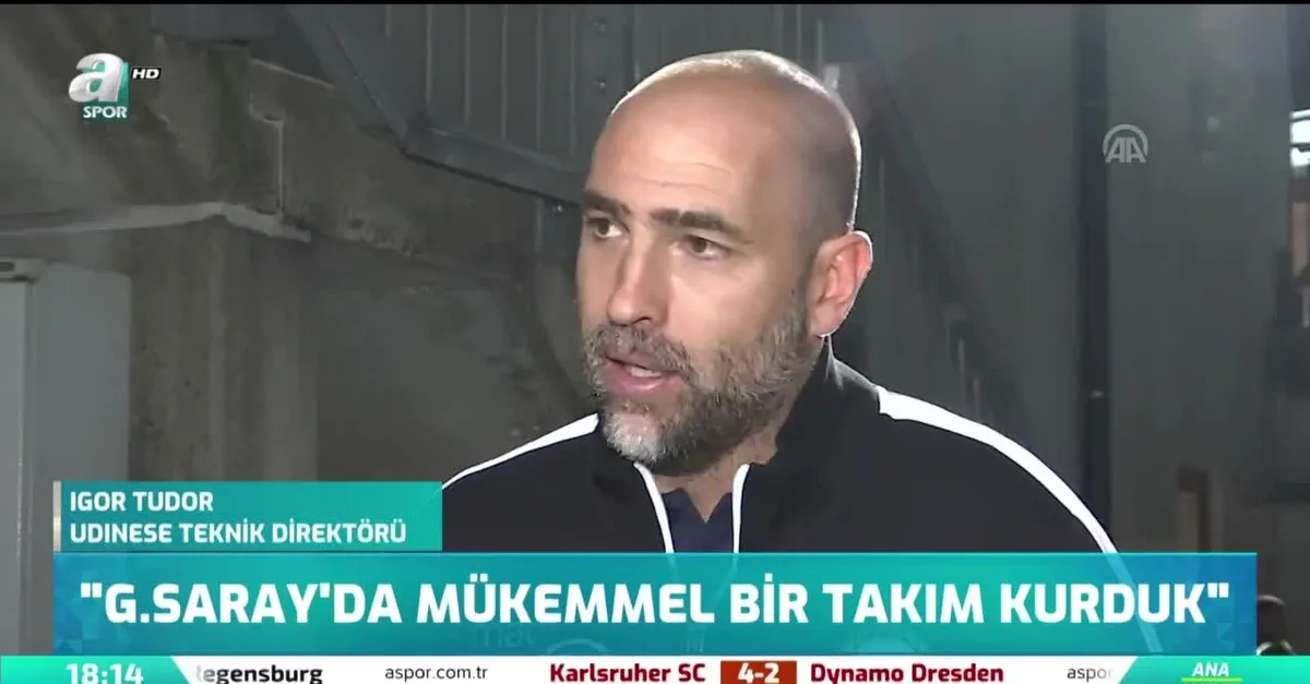 "Galatasaray'da mükemmel bir takım kurduk"