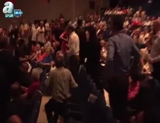 Genel kurul toplantısında kavga!