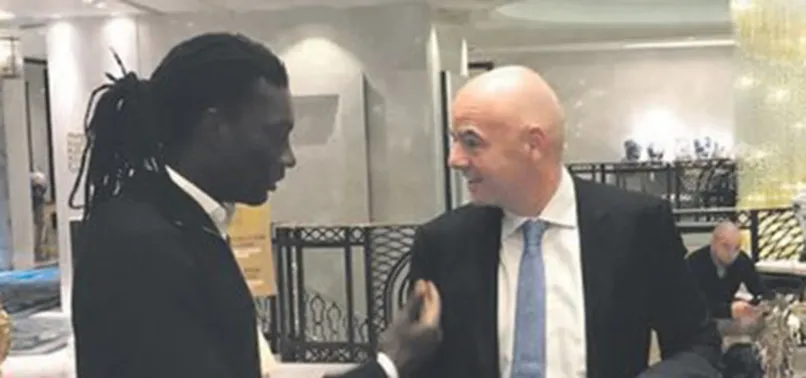 İnfantino: Nasılsın Gomis, mutlu musun?