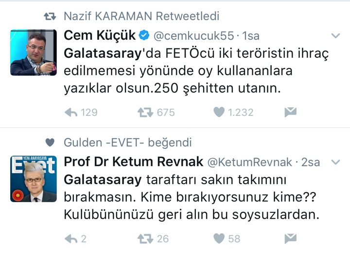 Galatasaray’daki skandal karara sosyal medyadan tepki yağdı
