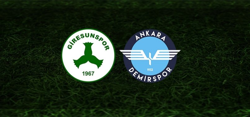 Giresunspor - Ankara Demirspor maçı CANLI