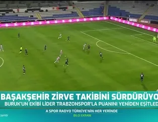 Başakşehir zirve takibini sürdürüyor