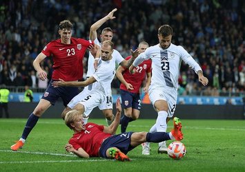 Haaland'ın golü Norveç'e yetmedi