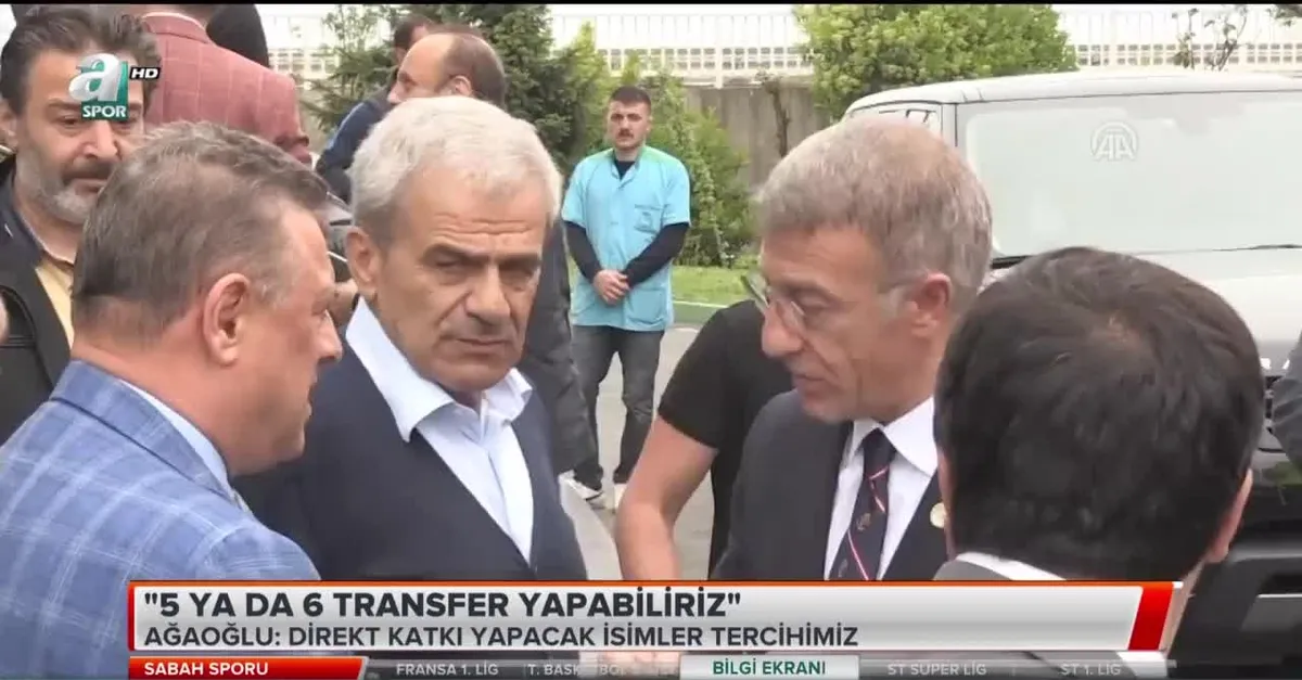 Ahmet Ağaoğlu'dan transfer açıklaması
