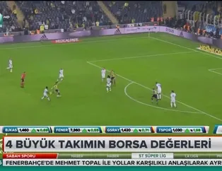 4 büyüklerin borsa değerlerinde son durum