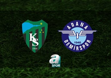 Kocaelispor-Adana Demirspor maçı saat kaçta?