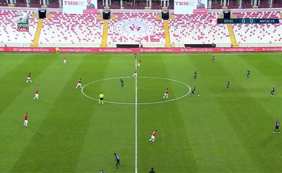 Maç Sonucu: Alanyaspor 0-1 Sivasspor