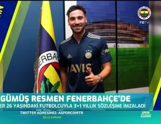 Sinan Gümüş resmen Fenerbahçe'de