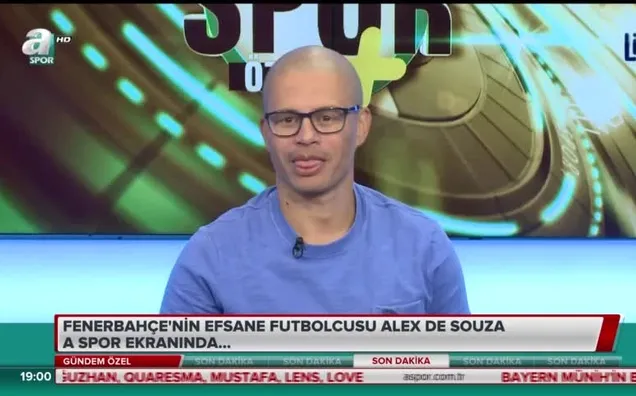 Alex de Souza, A Spor ekranlarında!