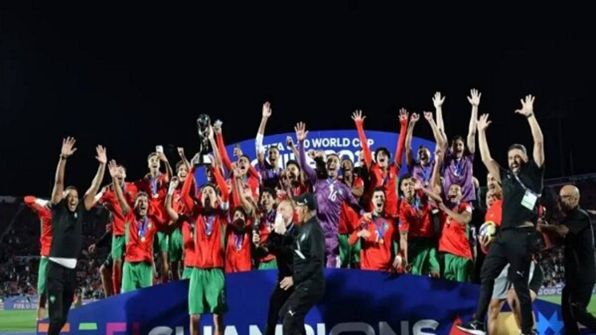 Fas FIFA U20 Dünya Kupası'nı kazanarak tarihe geçti!