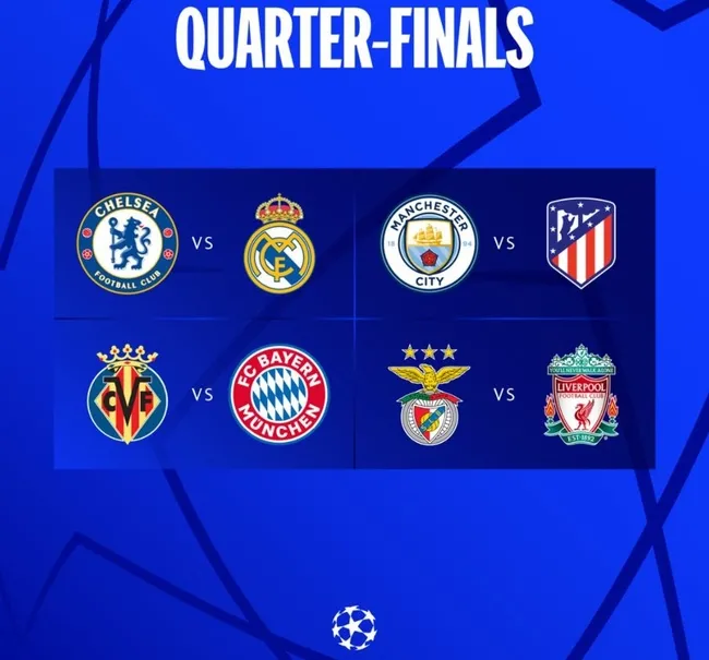 SON DAKİKA: UEFA Şampiyonlar Ligi'nde çeyrek final ve yarı final eşleşmeleri belli oldu! - 1
