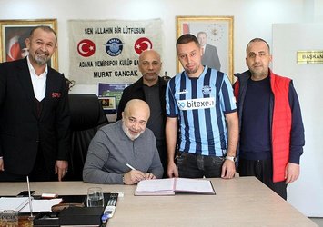 Adana Demirspor'dan orta sahaya takviye!