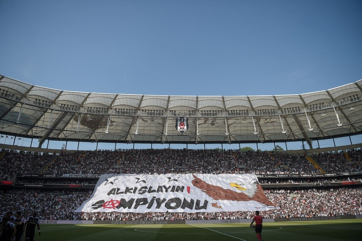 Beşiktaş, şampiyonluk kupasını aldı