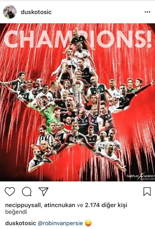 Dusko Tosic'ten Robin van Persie'ye mesaj! - 1