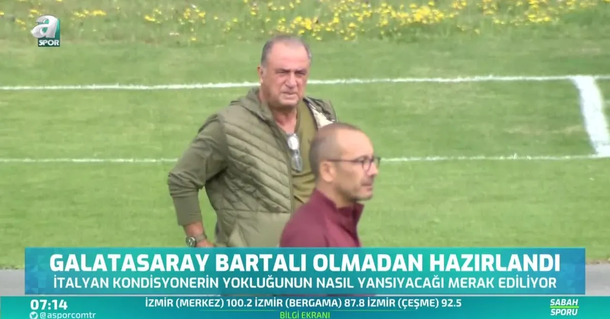Galatasaray Bartali olmadan hazırlandı