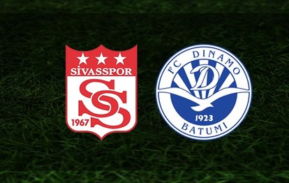 Sivasspor Dinamo Batum UEFA Konferans Ligi maçı ilk 11’leri belli oldu