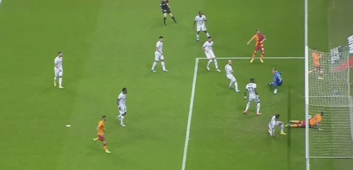 Galatasaray'ın golü ofsayta takıldı! İşte pozisyon... - 2