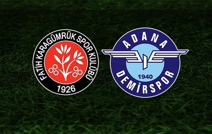 Karagümrük - Adana Demirspor maçı | İlk 11’ler belli oldu