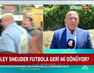 Wesley Sneijder futbola geri mi dönüyor?