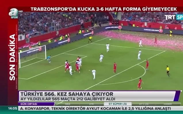 Türkiye 566. kez sahaya çıkıyor