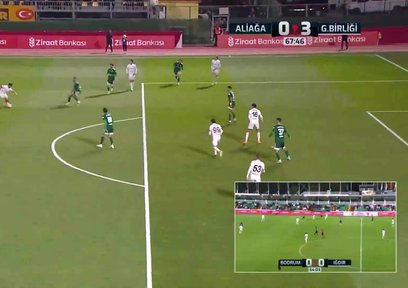 GOL |  Aliağa FK 0-3 Gençlerbirliği