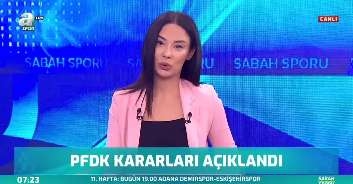 PFDK Kararları Açıklandı