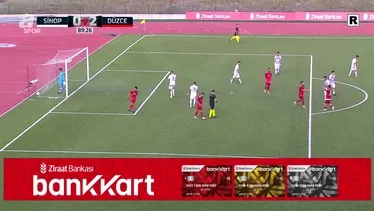 GOL | Sinopspor 0-2 Düzcespor