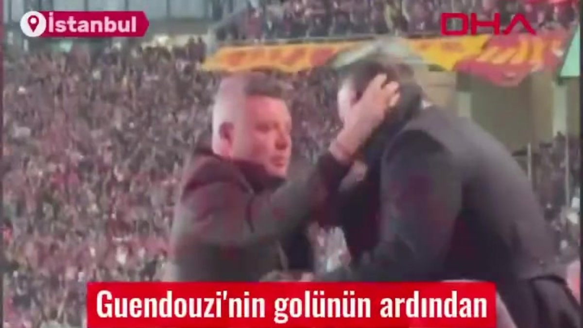 Sadettin Saran Guendouzi’nin golünde büyük sevinç yaşadı! - Aspor