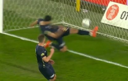 Fenerbahçe’nin golünde top çizgiyi geçti mi? İşte o görüntü