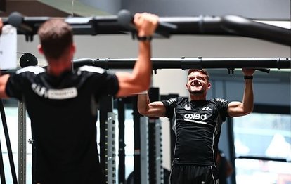 Beşiktaş günün ikinci idmanını salonda gerçekleştirdi