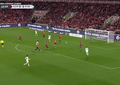 GOL | Norveç 0-1 Portekiz