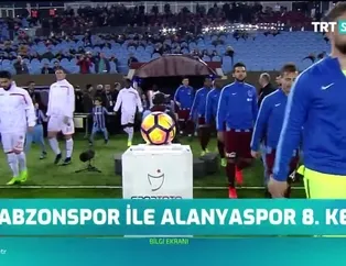 Trabzonspor ile Alanyaspor 8. kez